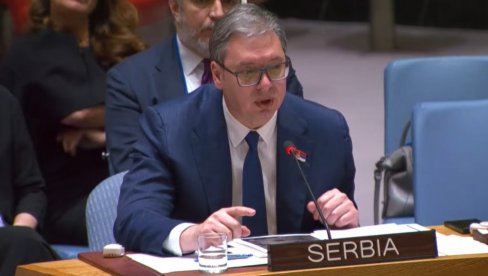 POKAZALI SMO LJUBAV PREMA OTADŽBINI Vučić: Ponosan sam kako smo se, u danima za nama, borili za Srbiju u UN