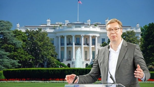 Велики воде игру, ми и Албанци смо мали: Вучић каже да у Вашингтону признавање Косова неће бити тема Велики воде игру, ми и Албанци смо мали: Вучић каже да у Вашингтону признавање Косова неће бити тема