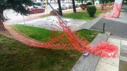 Obnova „Braće Bajić” stala ZBOG HULIGANA (FOTO) Obnova „Braće Bajić” stala ZBOG HULIGANA (FOTO)