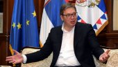 VUČIĆ NA PITANJE SLOVENAČKOG NOVINARA O SANKCIJAMA RUSIJI: A što ne uvedemo sankcije Sloveniji?