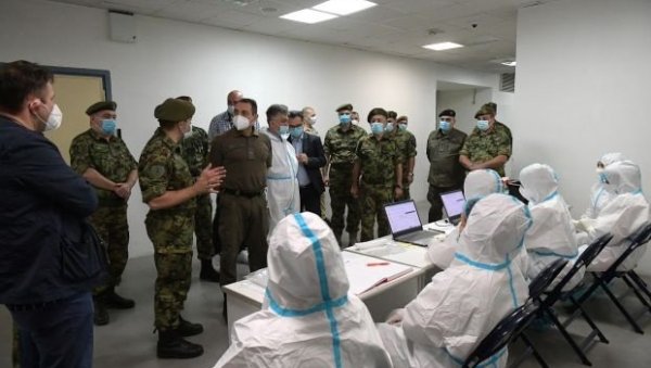 Извршили наређење и припремили Арену: Министар Вулин о привременој болници Извршили наређење и припремили Арену: Министар Вулин о привременој болници