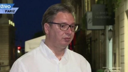 VUČIĆ IZ PARIZA: Nasilnici će biti poraženi VUČIĆ IZ PARIZA: Nasilnici će biti poraženi