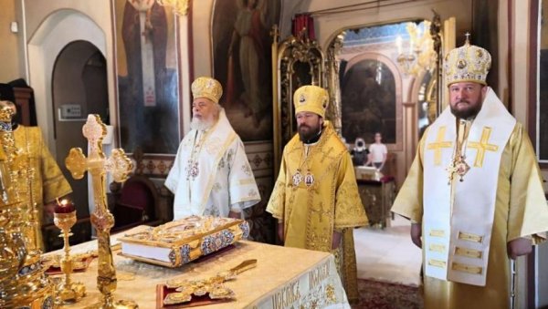 НАЈВИШЕ ПРИЗНАЊЕ: У Москви одликован српски владика НАЈВИШЕ ПРИЗНАЊЕ: У Москви одликован српски владика