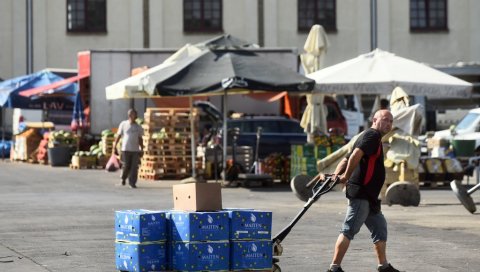 ЛУБЕНИЦА И ДАЉЕ ХИТ: На велетржници тражен купус, кукуруз и крушка