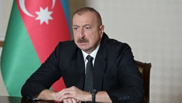 АЛИЈЕВ: Има покушаја да се омете споразум о Карабаху АЛИЈЕВ: Има покушаја да се омете споразум о Карабаху