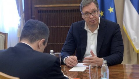 ВУЧИЋ НАКОН КОНСУЛТАЦИЈА: Важни и коректни разговори са Дачићем и Палмом ВУЧИЋ НАКОН КОНСУЛТАЦИЈА: Важни и коректни разговори са Дачићем и Палмом