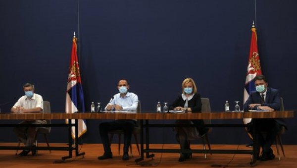 КОНФЕРЕНЦИЈА КРИЗНОГ ШТАБА -Лончар: Још стижу новозаражени, као последица протеста (ВИДЕО) КОНФЕРЕНЦИЈА КРИЗНОГ ШТАБА -Лончар: Још стижу новозаражени, као последица протеста (ВИДЕО)