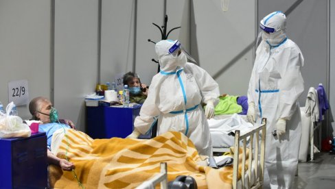У ШТАРК АРЕНИ СВЕ АЛАРМАНТНИЈЕ: Др Богдановић - враћамо се у период новембра по броју пацијената, а сви имају тешку клиничку слику! У ШТАРК АРЕНИ СВЕ АЛАРМАНТНИЈЕ: Др Богдановић - враћамо се у период новембра по броју пацијената, а сви имају тешку клиничку слику!