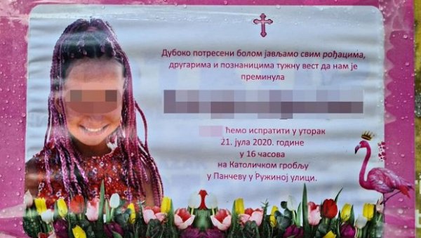 Сахрањена девојчица (11) која се утопила у Лиму Сахрањена девојчица (11) која се утопила у Лиму