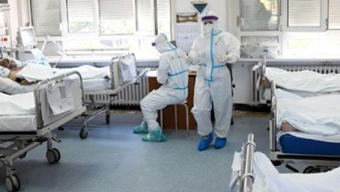У СРБИЈИ: На болничком лечењу од короне 4.400 пацијената У СРБИЈИ: На болничком лечењу од короне 4.400 пацијената