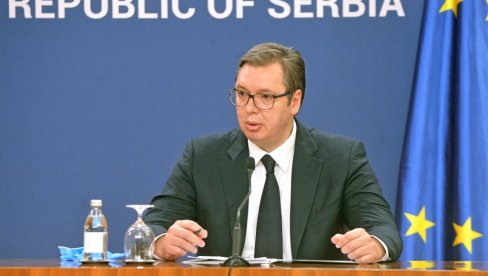 ПРЕДСЕДНИК ВУЧИЋ: Читав свет је скочио на мене када сам говорио о демаркацији Срба и Албанаца ПРЕДСЕДНИК ВУЧИЋ: Читав свет је скочио на мене када сам говорио о демаркацији Срба и Албанаца
