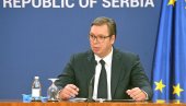 ПРЕДСЕДНИК ВУЧИЋ: Читав свет је скочио на мене када сам говорио о демаркацији Срба и Албанаца ПРЕДСЕДНИК ВУЧИЋ: Читав свет је скочио на мене када сам говорио о демаркацији Срба и Албанаца