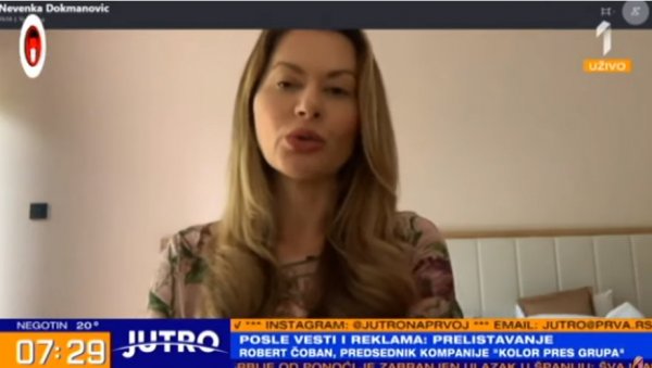 УПОЗОРЕЊЕ ДЕРМАТОЛОГА У ЈУТАРЊЕМ ПРОГРАМУ: Ове промене на кожи су најранији показатељ инфекције вирусом корона! (ВИДЕО) УПОЗОРЕЊЕ ДЕРМАТОЛОГА У ЈУТАРЊЕМ ПРОГРАМУ: Ове промене на кожи су најранији показатељ инфекције вирусом корона! (ВИДЕО)