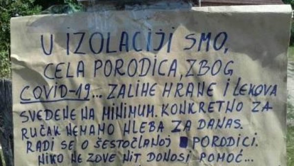 АПЕЛ ЗОРИЦЕ ИЗ ШАПЦА ПРОБУДИО СРБЕ: За ручак немамо хлеба, али усамљеност погађа више од короне (ФОТО) АПЕЛ ЗОРИЦЕ ИЗ ШАПЦА ПРОБУДИО СРБЕ: За ручак немамо хлеба, али усамљеност погађа више од короне (ФОТО)