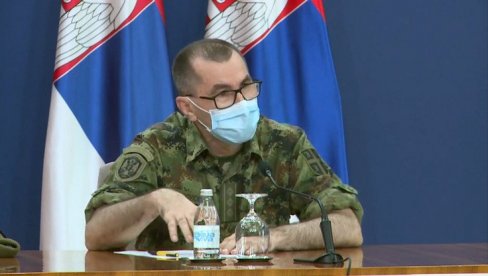ПОВЕЋАН БРОЈ ПАЦИЈЕНАТА СА ТЕШКОМ КЛИНИЧКОМ СЛИКОМ: Пуковник др Удовичић упозорава, попуњени сви капацитети осим Батајнице ПОВЕЋАН БРОЈ ПАЦИЈЕНАТА СА ТЕШКОМ КЛИНИЧКОМ СЛИКОМ: Пуковник др Удовичић упозорава, попуњени сви капацитети осим Батајнице