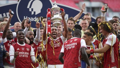 ARSENAL TEK TREĆI FAVORIT: Premijerligaši se uključuju u FA kup, palas bez šansi za odbranu trofeja