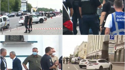 УЖАС У КИЈЕВУ: Мушкарац прети да ће активирати бомбу у тржном центру - полиција преговара са њим (ВИДЕО) УЖАС У КИЈЕВУ: Мушкарац прети да ће активирати бомбу у тржном центру - полиција преговара са њим (ВИДЕО)