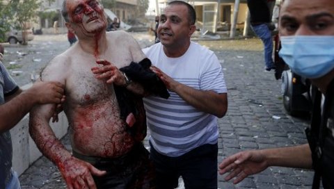 ЛИЧИЛО ЈЕ НА НУКЛЕАРНИ НАПАД: Гувернер Бејрута експлозију упоредио са Хирошимом и Нагасакијем ЛИЧИЛО ЈЕ НА НУКЛЕАРНИ НАПАД: Гувернер Бејрута експлозију упоредио са Хирошимом и Нагасакијем