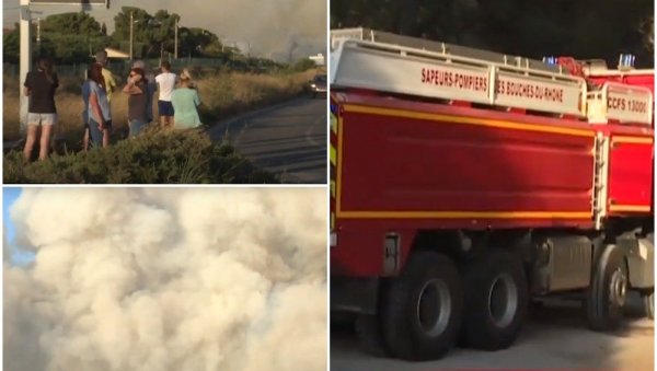 ВЕЛИКИ ПОЖАР У МАРСЕЈУ: Дим прекрио небо, евакуисане хиљаде људи (ВИДЕО) ВЕЛИКИ ПОЖАР У МАРСЕЈУ: Дим прекрио небо, евакуисане хиљаде људи (ВИДЕО)