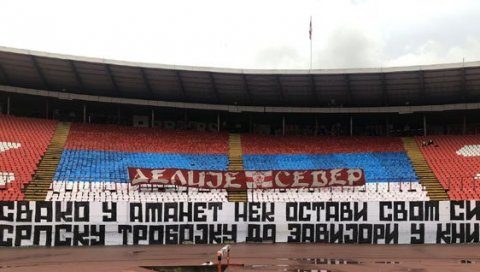 ЈАСНА ПОРУКА ЗВЕЗДЕ: Посебан транспарент за Книн ЈАСНА ПОРУКА ЗВЕЗДЕ: Посебан транспарент за Книн