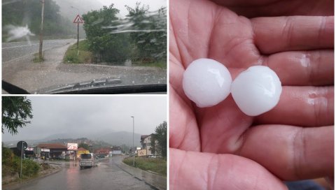ГРАД ВЕЛИЧИНЕ ОРАХА ПОГОДИО ПРИЈЕПОЉЕ: Страдали воћњаци и аутомобили, ветар оборио дрво на магистрални пут (ФОТО/ВИДЕО) ГРАД ВЕЛИЧИНЕ ОРАХА ПОГОДИО ПРИЈЕПОЉЕ: Страдали воћњаци и аутомобили, ветар оборио дрво на магистрални пут (ФОТО/ВИДЕО)