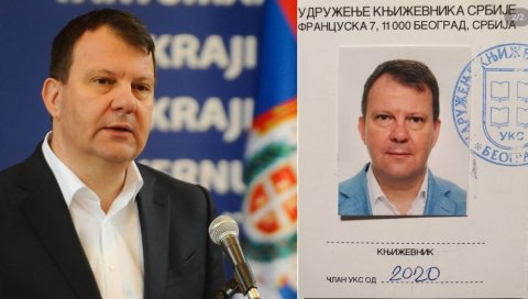 ДОБИО ЧЛАНСКУ КАРТУ: Игор Мировић и званично књижевник! ДОБИО ЧЛАНСКУ КАРТУ: Игор Мировић и званично књижевник!