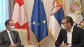 ОПРОШТАЈНА ПОСЕТА: Вучић се састао са одлазећим амбасадором Швајцарске ОПРОШТАЈНА ПОСЕТА: Вучић се састао са одлазећим амбасадором Швајцарске