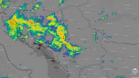ЗАСТРАШУЈУЋА РАДАРСКА СЛИКА: На снази црвени метеоаларм, стиже нам велика олуја из Босне (ФОТО) ЗАСТРАШУЈУЋА РАДАРСКА СЛИКА: На снази црвени метеоаларм, стиже нам велика олуја из Босне (ФОТО)