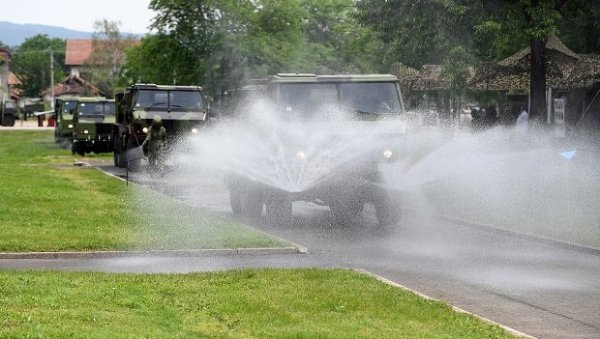 БОРБА ПРОТИВ ВИРУСА КОРОНА: Непроцењив учинак АБХО јединица Војске Србије БОРБА ПРОТИВ ВИРУСА КОРОНА: Непроцењив учинак АБХО јединица Војске Србије