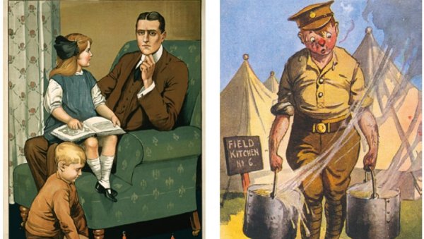 РАТ И ХУМОР 1914 – 1918: Ретко виђена оригинална дела у музеју у Зрењанину РАТ И ХУМОР 1914 – 1918: Ретко виђена оригинална дела у музеју у Зрењанину