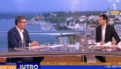 ПРЕДСЕДНИК ВУЧИЋ ГОСТОВАО У ЈУТРУ НА ПРВОЈ: Трамп може да се појави, али нећемо говорити о признању Косова ПРЕДСЕДНИК ВУЧИЋ ГОСТОВАО У ЈУТРУ НА ПРВОЈ: Трамп може да се појави, али нећемо говорити о признању Косова