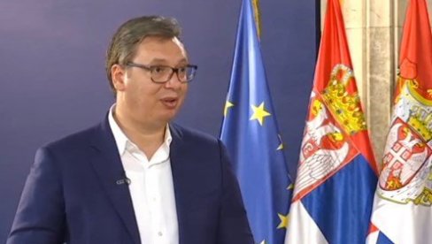 ВУЧИЋ У ДНЕВНИКУ: Верујем да имамо довољно снаге за разговоре у Вашингтону - донећемо најбољу одлуку за Србију ВУЧИЋ У ДНЕВНИКУ: Верујем да имамо довољно снаге за разговоре у Вашингтону - донећемо најбољу одлуку за Србију