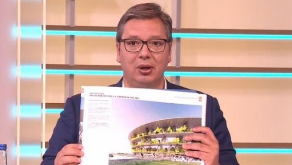 СРБИЈА ДОБИЈА НАЦИОНАЛНИ СТАДИОН! Вучић: Изградња инфраструктуре креће за два месеца (ФОТО) СРБИЈА ДОБИЈА НАЦИОНАЛНИ СТАДИОН! Вучић: Изградња инфраструктуре креће за два месеца (ФОТО)