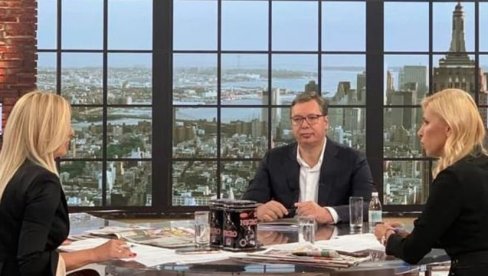 ПРЕДСЕДНИК СРБИЈЕ О ПУТУ У ВАШИНГТОН: Мој политички нос ми говори да нам спремају изненађење ПРЕДСЕДНИК СРБИЈЕ О ПУТУ У ВАШИНГТОН: Мој политички нос ми говори да нам спремају изненађење