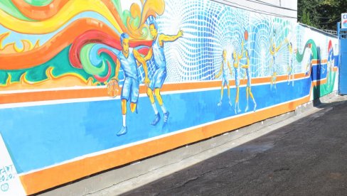 MURAL ČUVA TRADICIJU: Kraljevački Strit art festival obeležen simbolično MURAL ČUVA TRADICIJU: Kraljevački Strit art festival obeležen simbolično