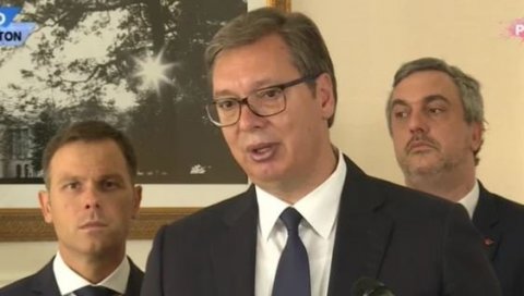 ПРЕДСЕДНИК ПОСЕБНО ИСТАКАО: Ово није трилатерални споразум - трећа страна није међународно призната ПРЕДСЕДНИК ПОСЕБНО ИСТАКАО: Ово није трилатерални споразум - трећа страна није међународно призната