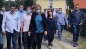 ОБИЛАЗАК РАДОВА НА ВОЖДОВЦУ: Ивана Томић Илић у Ђурђевданској улици
