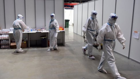 U ARENI 237 KOVID PACIJENATA Batnožić: 200 bolesnika na kiseoničkoj terapiji, uglavnom sa teškom kliničkom slikom U ARENI 237 KOVID PACIJENATA Batnožić: 200 bolesnika na kiseoničkoj terapiji, uglavnom sa teškom kliničkom slikom