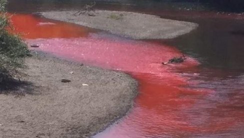 MEŠTANI LUČANA UPLAŠENI: Crvena reka Bjelica u delu industrijske zone MEŠTANI LUČANA UPLAŠENI: Crvena reka Bjelica u delu industrijske zone