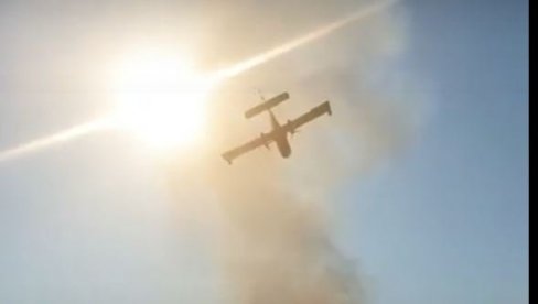 ГОРИ НА ЧИОВУ: Два канадера и 100 ватрогасаца гасе пожар (ВИДЕО) ГОРИ НА ЧИОВУ: Два канадера и 100 ватрогасаца гасе пожар (ВИДЕО)