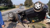 STRAVIČNA NESREĆA KOD ČAČKA: Auto se prevrnuo na KROV, vozač ISPAO, očevici opisali ZASTRAŠUJUĆU SCENU STRAVIČNA NESREĆA KOD ČAČKA: Auto se prevrnuo na KROV, vozač ISPAO, očevici opisali ZASTRAŠUJUĆU SCENU