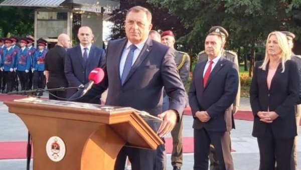 ОБЕЛЕЖАВАЊЕ ДАНА СРПСКОГ ЈЕДИНСТВА У БАЊАЛУЦИ: Састанак код председнице РС Жељке Цвијановић ОБЕЛЕЖАВАЊЕ ДАНА СРПСКОГ ЈЕДИНСТВА У БАЊАЛУЦИ: Састанак код председнице РС Жељке Цвијановић
