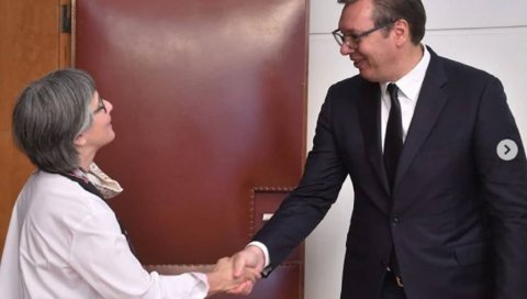 ВУЧИЋ СА МЕКЛАУДОВОМ: Пријем за амбасадора Уједињеног краљевства ВУЧИЋ СА МЕКЛАУДОВОМ: Пријем за амбасадора Уједињеног краљевства