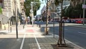 ŠIRI SE PROSTOR NAMENJEN BICIKLISTIMA: Nova staza u Nemanjinoj ulici ŠIRI SE PROSTOR NAMENJEN BICIKLISTIMA: Nova staza u Nemanjinoj ulici