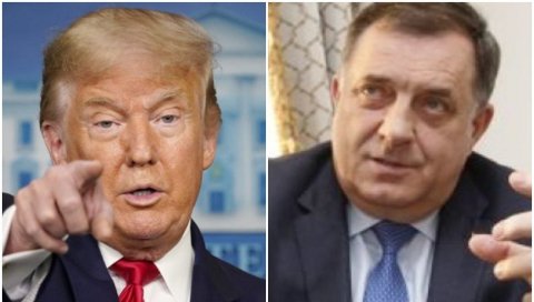 ДОДИК ПИСАО ТРАМПУ: Поздравио иницијативу америчког председника, главна тема премештање амбасаде ДОДИК ПИСАО ТРАМПУ: Поздравио иницијативу америчког председника, главна тема премештање амбасаде