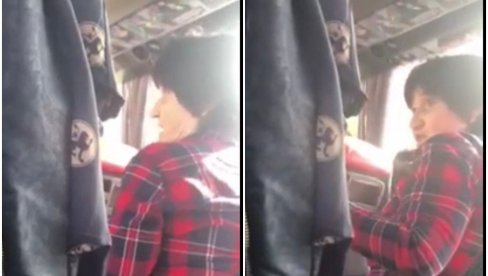JA TO DA NOSIM NEĆU I NE MOŽE NIKO DA ME NATERA: Haos u međugradskom autobusu, žena nije htela da stavi masku (VIDEO) JA TO DA NOSIM NEĆU I NE MOŽE NIKO DA ME NATERA: Haos u međugradskom autobusu, žena nije htela da stavi masku (VIDEO)