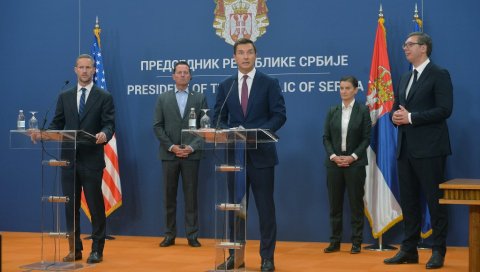 ЈОВАНОВИЋ: Фокусираћемо се на економске могућности, желимо да Балкан постане симбол мира и сигурности ЈОВАНОВИЋ: Фокусираћемо се на економске могућности, желимо да Балкан постане симбол мира и сигурности