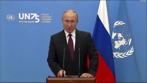 СПРЕМАН ДА ПОМОГНЕ: Путин понудио особљу УН бесплатно вакцинисање СПРЕМАН ДА ПОМОГНЕ: Путин понудио особљу УН бесплатно вакцинисање
