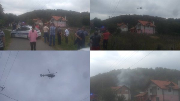 ПРВЕ ФОТОГРАФИЈЕ СА МЕСТА ПАДА ЛЕТЕЛИЦЕ: Војни авион се срушио у двориште мештанина из Брасине, има погинулих (ФОТО) ПРВЕ ФОТОГРАФИЈЕ СА МЕСТА ПАДА ЛЕТЕЛИЦЕ: Војни авион се срушио у двориште мештанина из Брасине, има погинулих (ФОТО)
