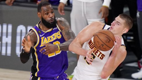 KRALJ UGASIO JOKIĆEV SAN: Lebron odveo Lejkerse u prvo finale posle deset godina KRALJ UGASIO JOKIĆEV SAN: Lebron odveo Lejkerse u prvo finale posle deset godina